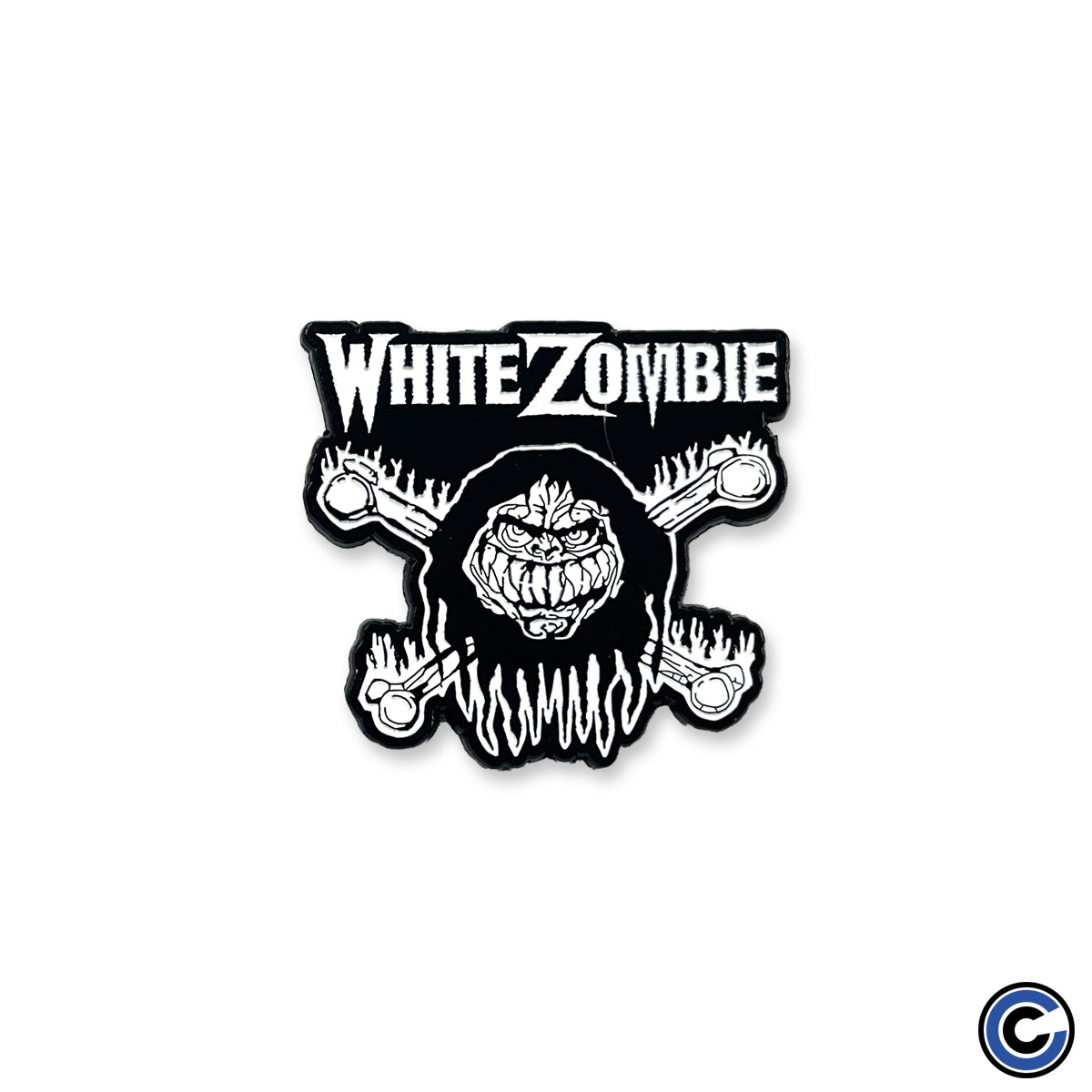 White Zombie "Make Them Die Logo" Pin