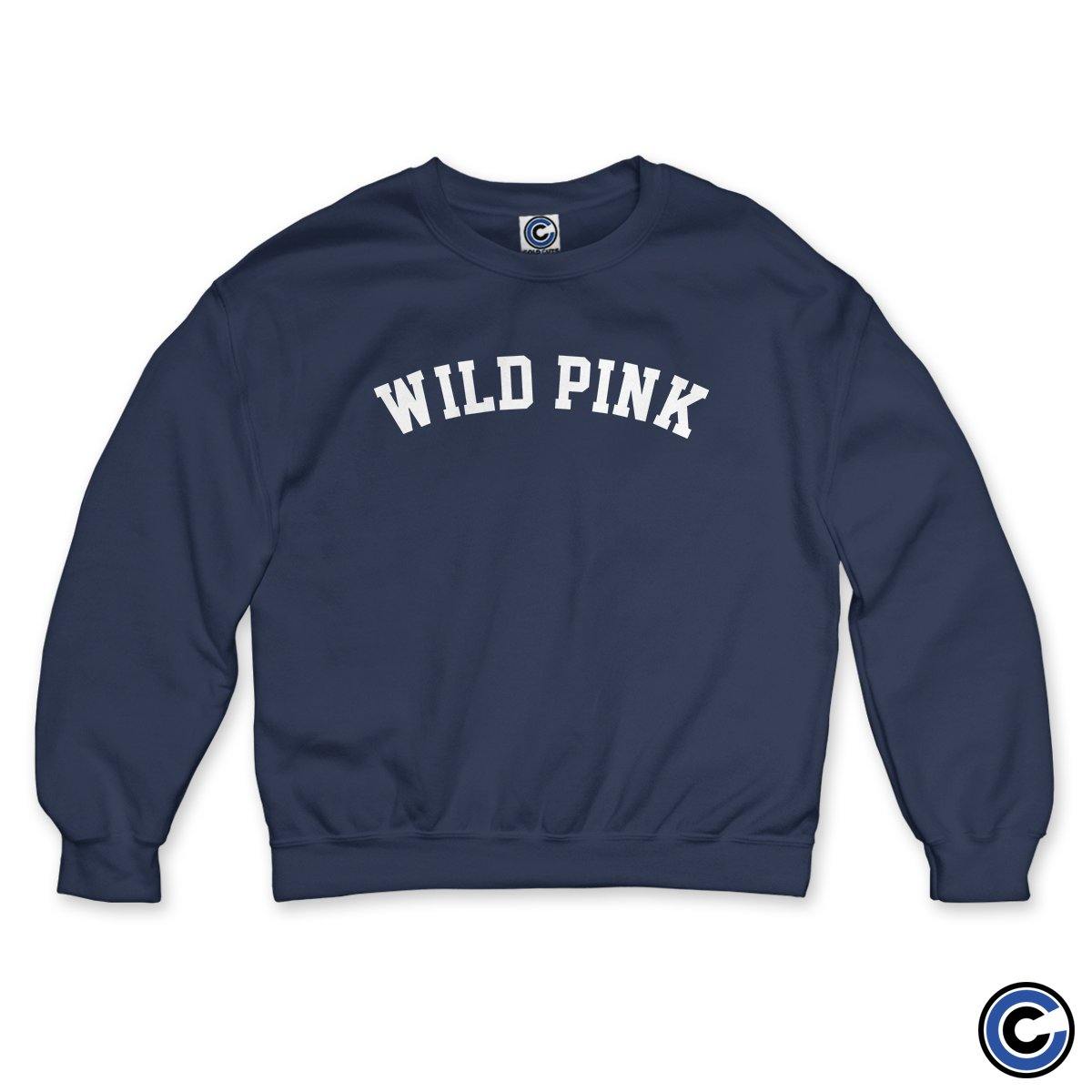 Buy – Wild Pink "College" Crewneck – Band & Music Merch – Cold Cuts Merch