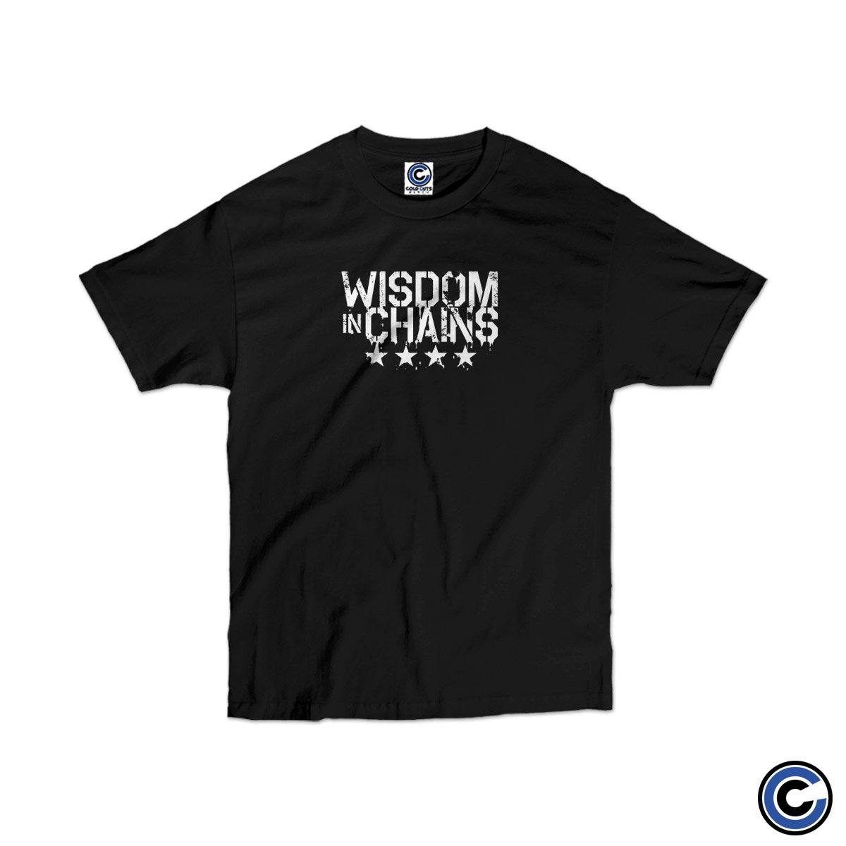 Buy – Wisdom In Chains "Stars Logo" Youth Shirt – Band & Music Merch – Cold Cuts Merch