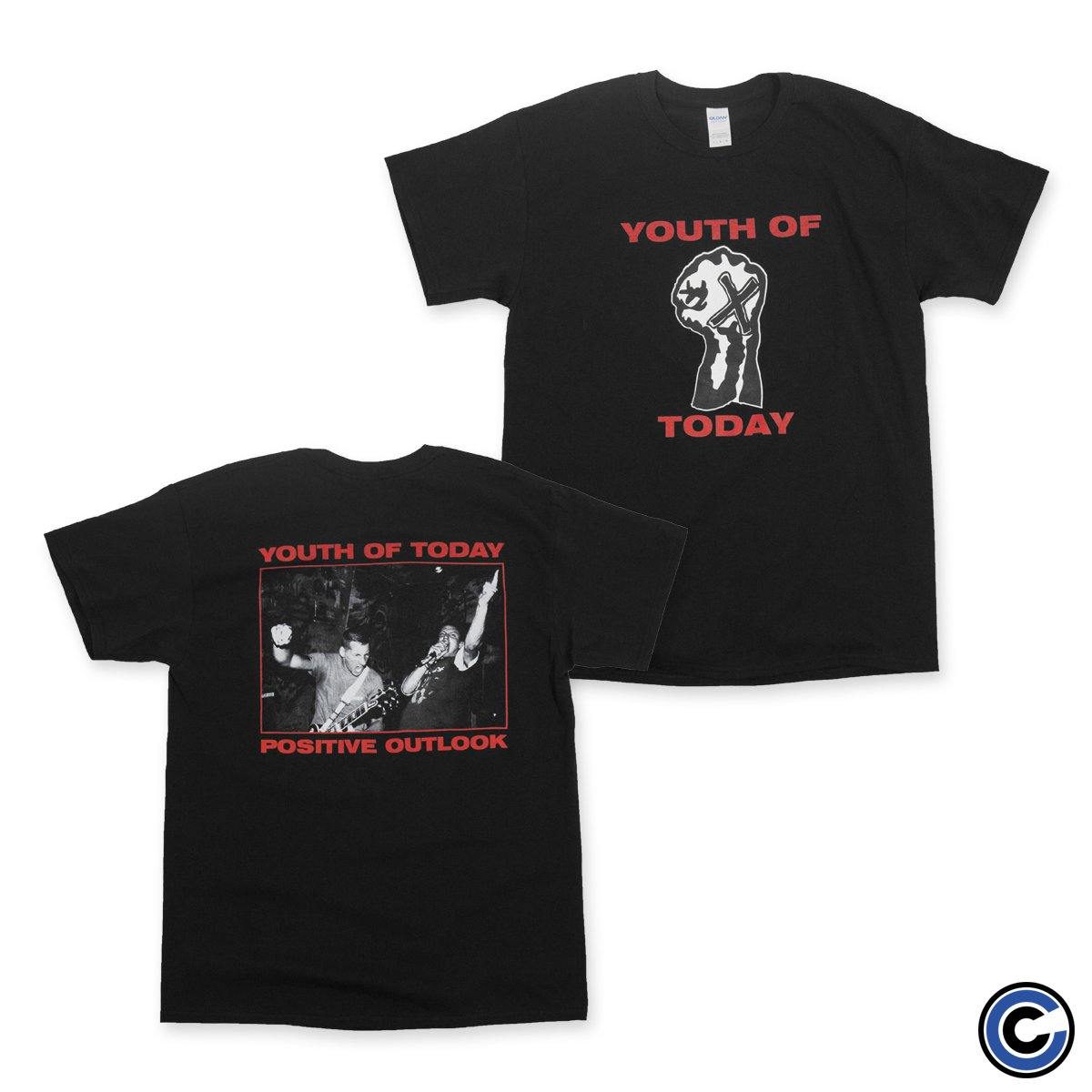 Buy – Youth of Today "Positive Outlook" Shirt – Band & Music Merch – Cold Cuts Merch