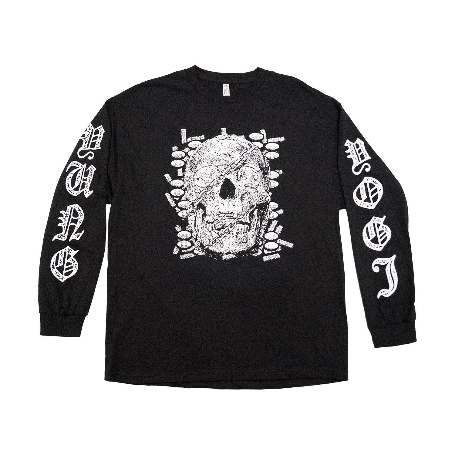 Buy – Yung Yogi "Drug Skull" Long Sleeve – Band & Music Merch – Cold Cuts Merch