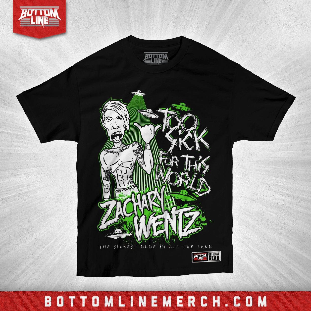 Buy Now – Zachary Wentz "Sickest Dude" Shirt – Wrestler & Wrestling Merch – Bottom Line