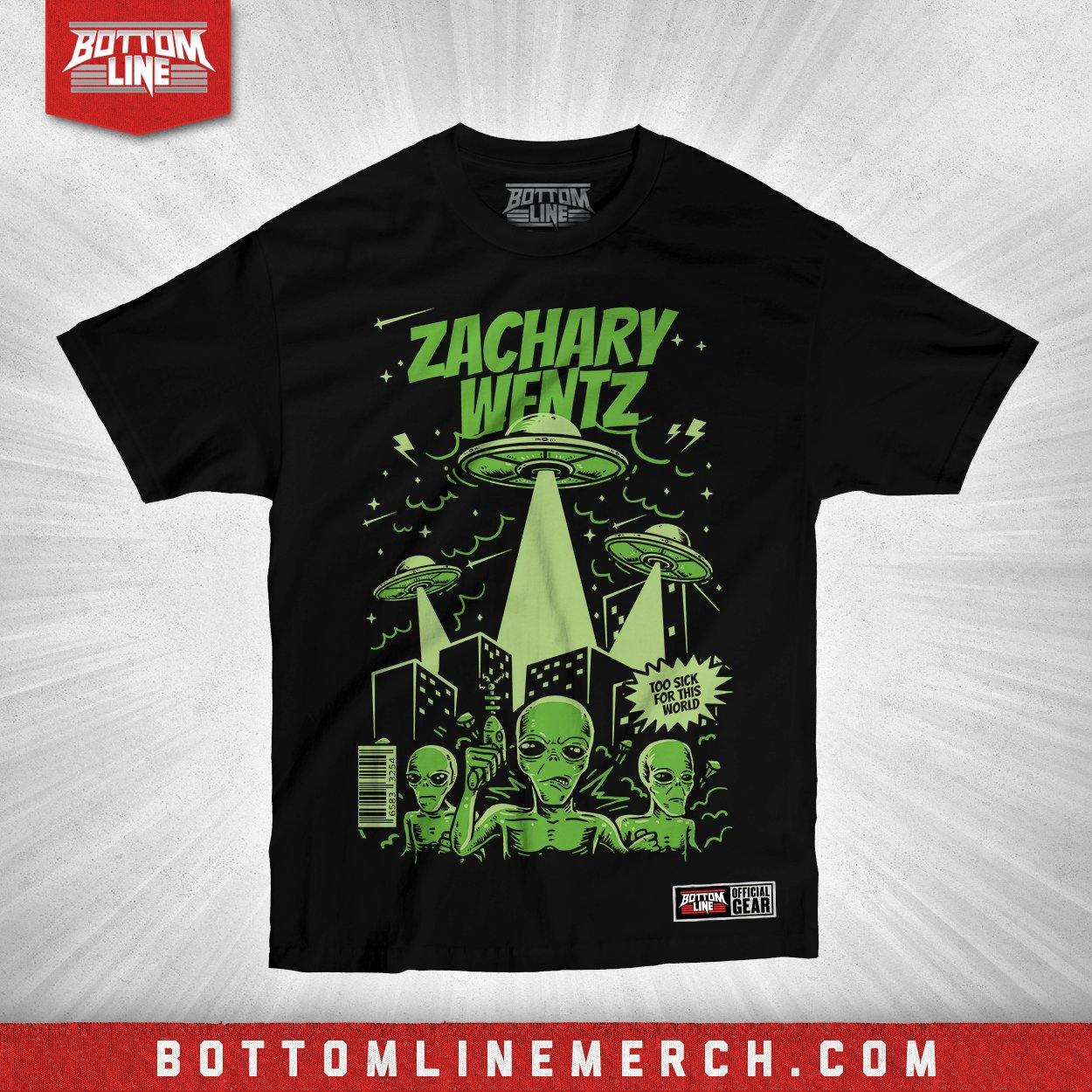 Buy Now – Zachary Wentz "Comic Book" Shirt – Wrestler & Wrestling Merch – Bottom Line