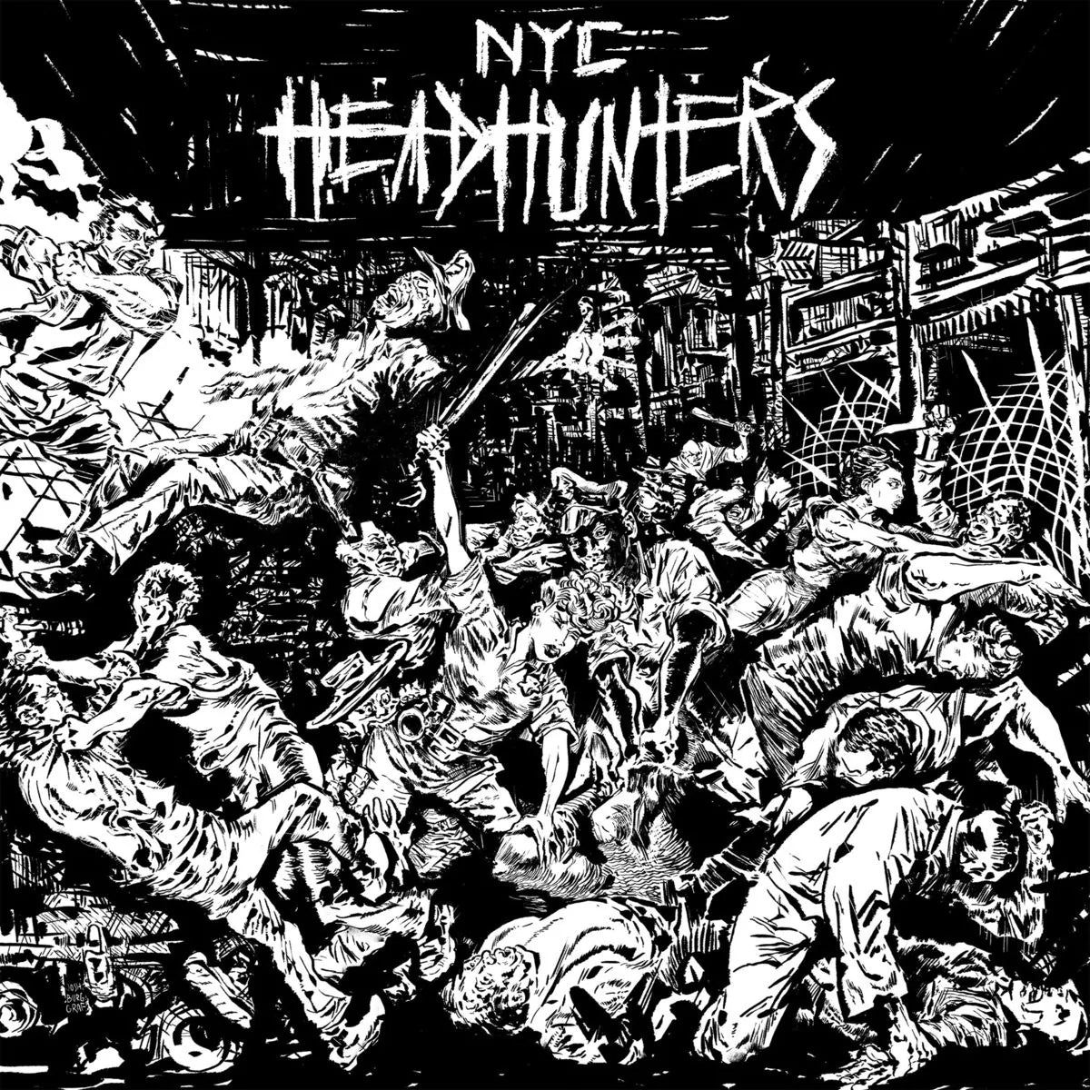 NYC Headhunters "The Rage Of The City" 7" Vinyl