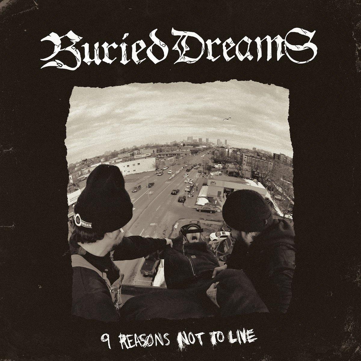 Buy – Buried Dreams "9 Reasons Not To Live" 12" – Band & Music Merch – Cold Cuts Merch