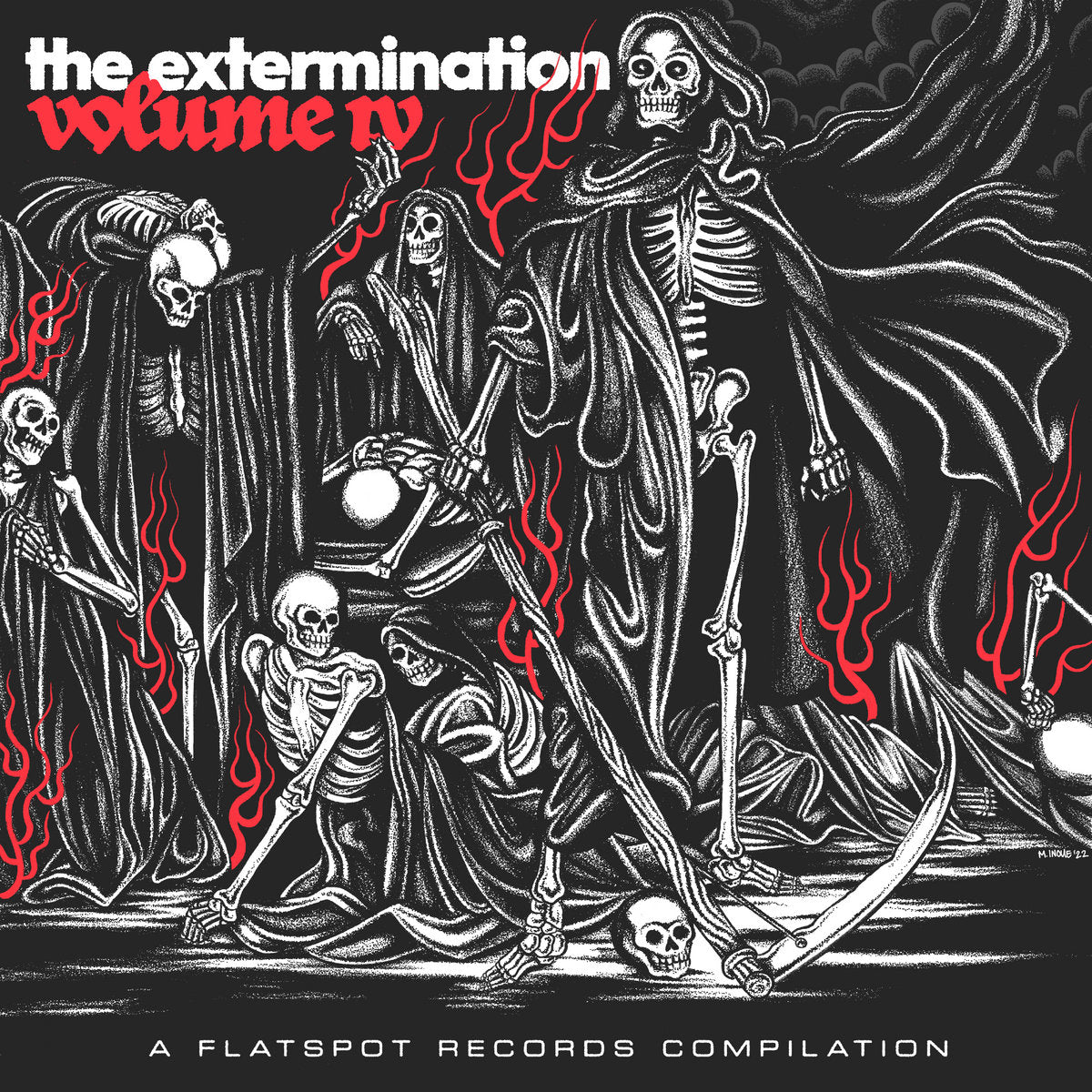 Various Artists "The Extermination Compilation: Volume IV" 12" Vinyl