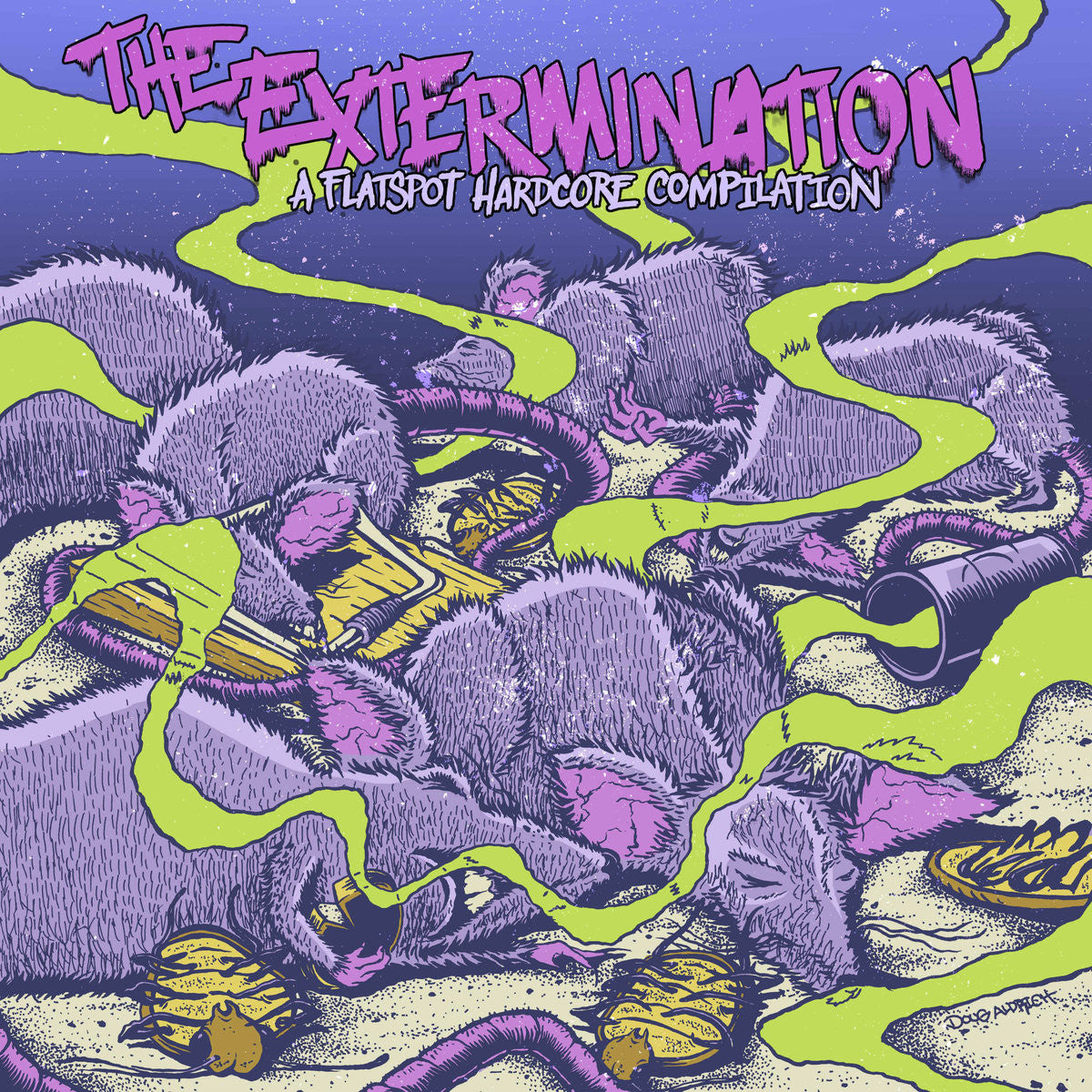 Buy – Various Artists "Extermination" 7" – Band & Music Merch – Cold Cuts Merch