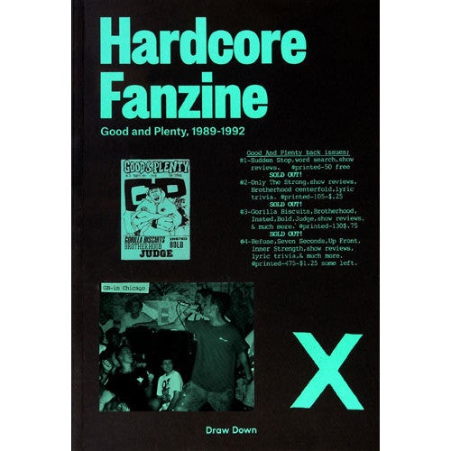 Christopher Sleboda/Kathleen Sleboda "Hardcore Fanzine: Good and Plenty, 1989-1992" Book