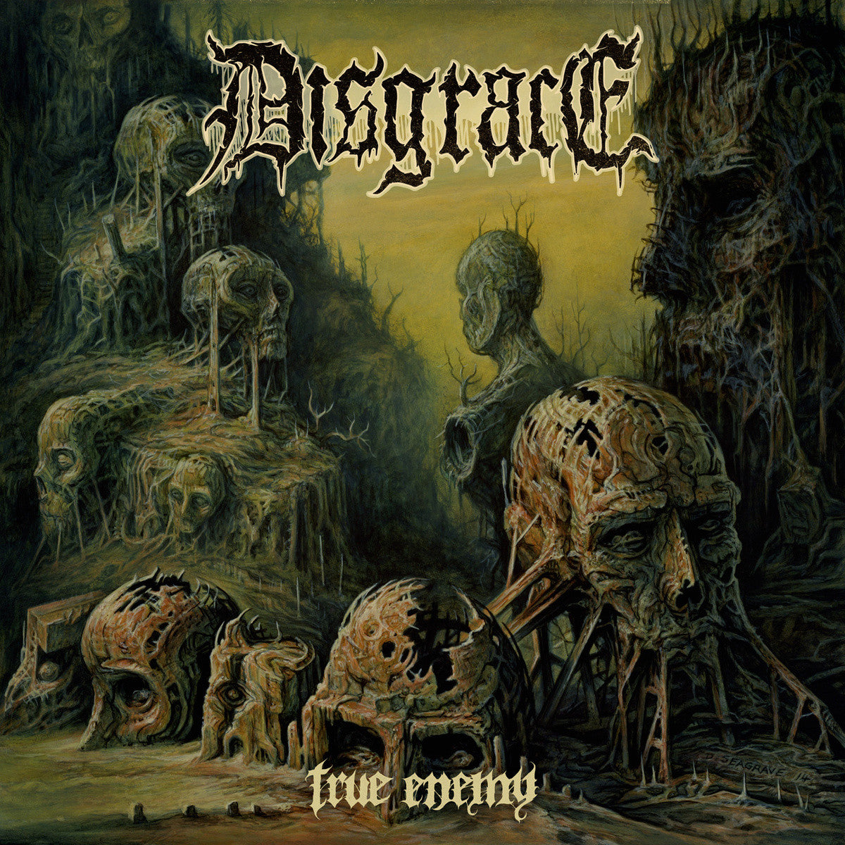 Buy – Disgrace "True Enemy" 12" – Band & Music Merch – Cold Cuts Merch