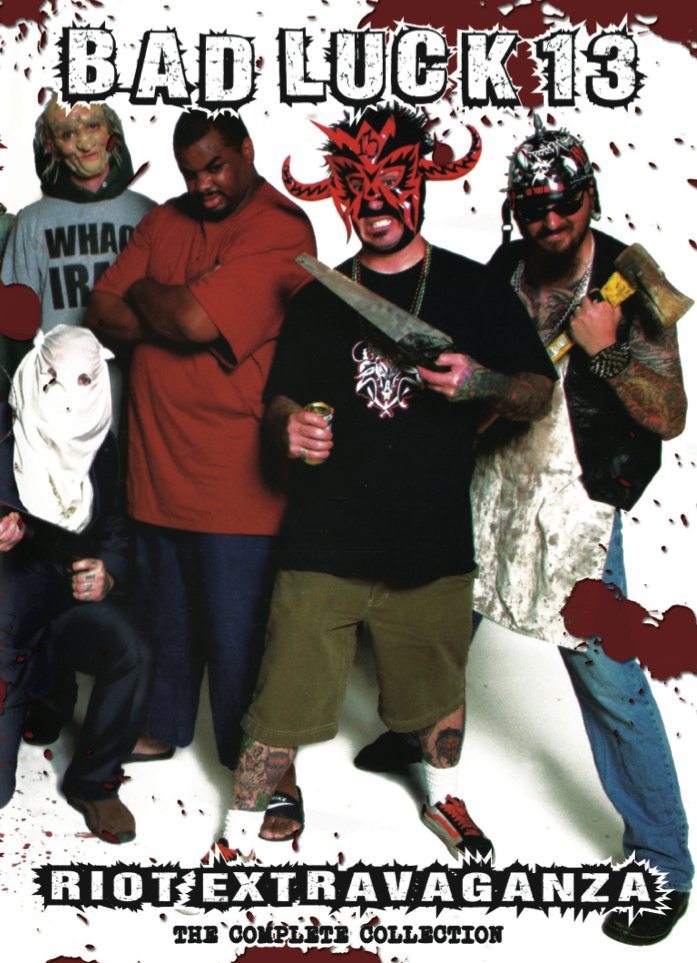 Buy – Bad Luck 13 Riot Extravaganza "The Complete Collection" DVD – Band & Music Merch – Cold Cuts Merch