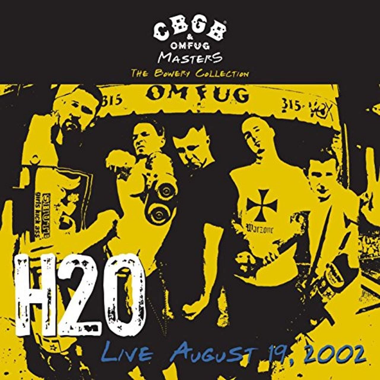 Buy – H2O "CBGB OMFUG Masters: The Bowery Collection Live August 19, 2002" 12" – Band & Music Merch – Cold Cuts Merch
