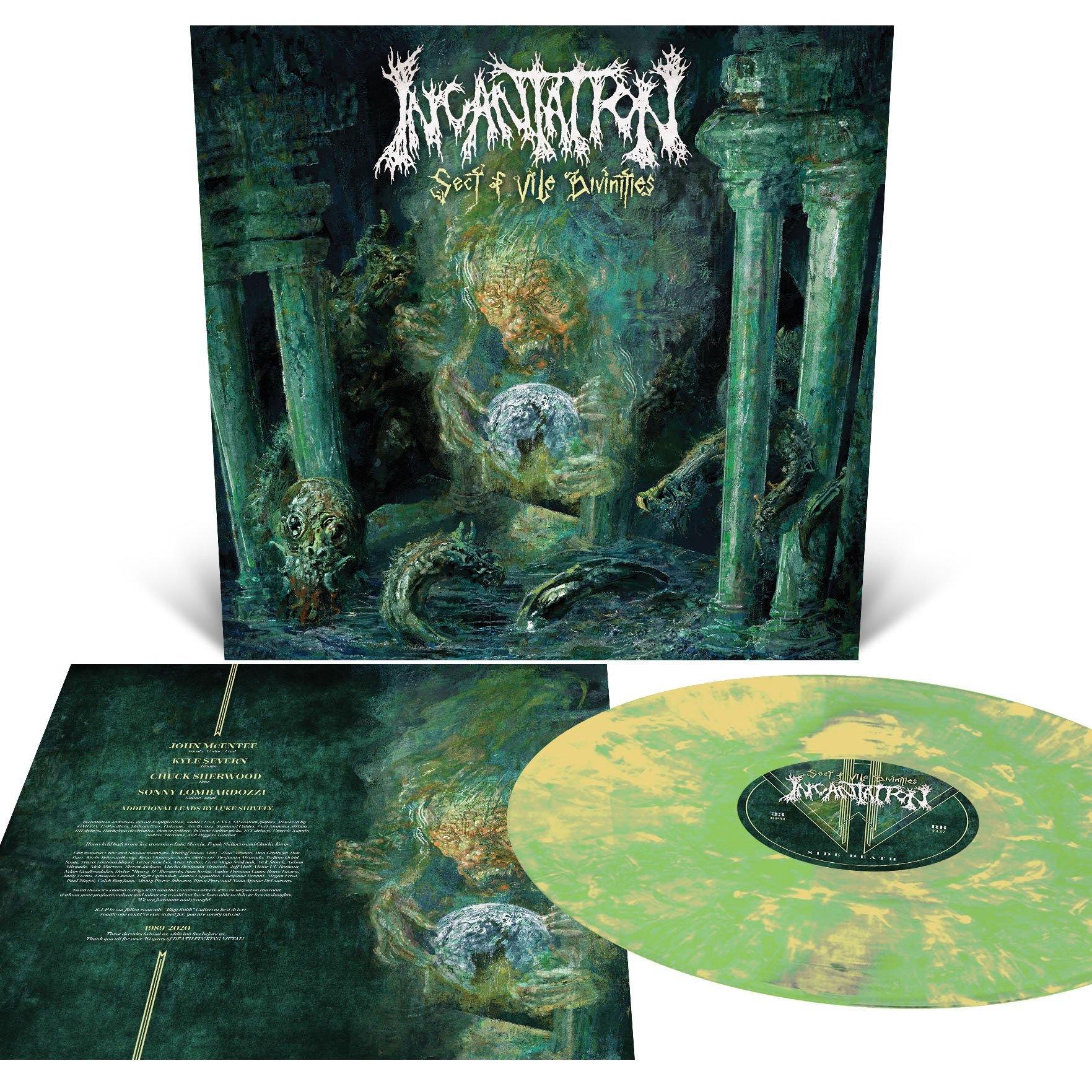 Buy – Incantation "Sect of Vile Divinities" 12" – Band & Music Merch – Cold Cuts Merch