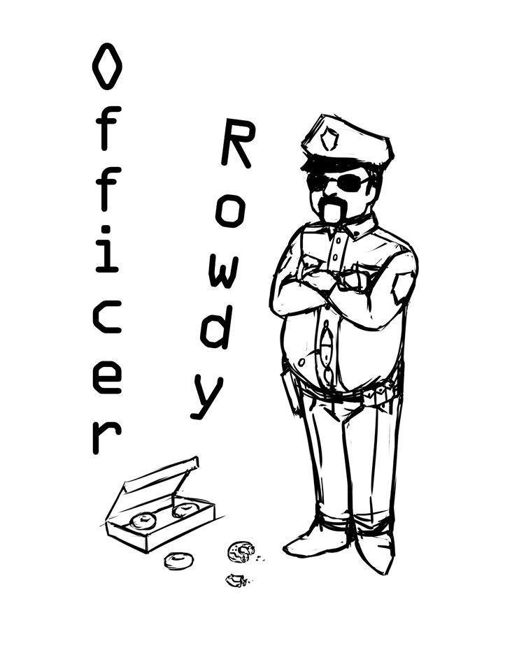 Buy – Officer Rowdy "S/T" CD – Band & Music Merch – Cold Cuts Merch