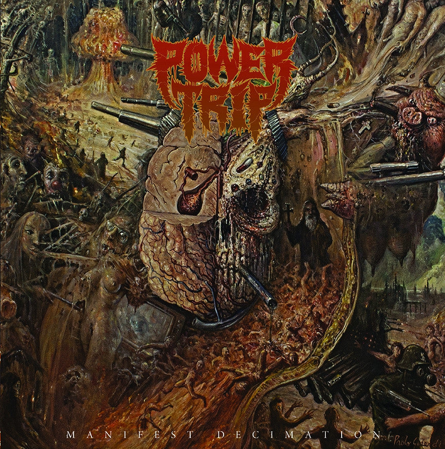 Buy – Power Trip "Manifest Decimation" 12" – Band & Music Merch – Cold Cuts Merch