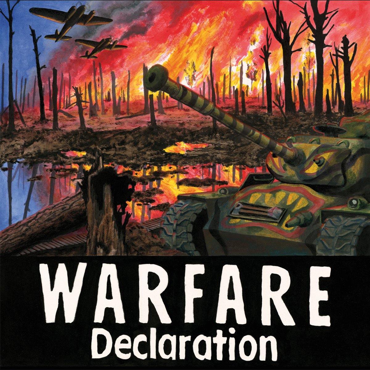 Buy – Warfare "Declaration" 12" – Band & Music Merch – Cold Cuts Merch